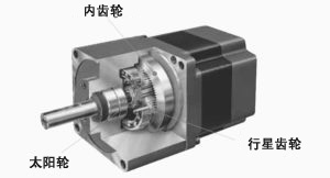 帶行星減速機的步進電機